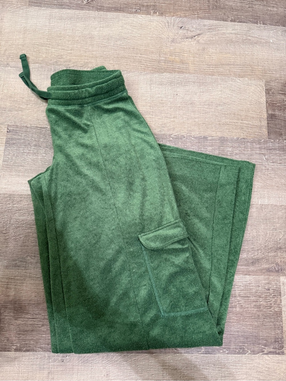 Out From Under Terry Cloth Cargo Low rise Sweatpants XS